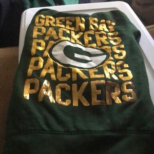 GreenBay packers pink zip up